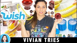 Wish Haul Review  Testing 1 Kitchen Gadgets [upl. by Arerrac]