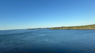 CRUISE NEWS LIVE SAILAWAY EASTPORT MAINE LOVE BOAT CRUISE ENCHANTED PRINCESS [upl. by Ewald]