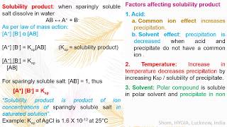 Gravimetry Principle solubility product by Shom Prakash Kushwaha HYGIA INDIA [upl. by Nylad]