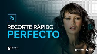 Recorte de imagen perfecto y rápido en Photoshop todas las versiones 2016 [upl. by Sucramd]