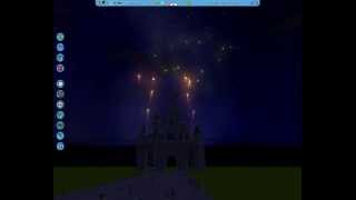 RCT3 Disney Firework [upl. by Broddy325]