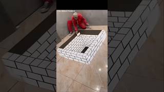 How an experienced tiler works  একজন অভিজ্ঞ টাইলস মিস্ত্রি কিভাবে কাজ করে। [upl. by Nayar]