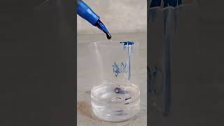 Baking soda and vinegar reaction experiment simplescience scienceexperiment subscribe shorts [upl. by Christian]