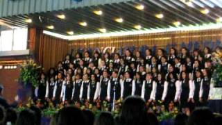 Coro Carmela Carvajal  Sound the Trumpet [upl. by Mishaan]