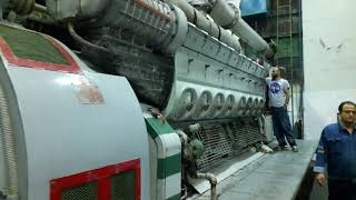 GM diesel generator starting [upl. by Hendon]