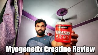 Myogenetix Creatine Review  Myogenetix Creatine Monohydrate Review 2022 [upl. by Machute922]