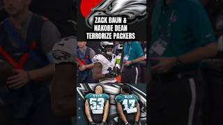 Eagles Defense Unleash Zack Baun amp Nakobe Dean vs Packers [upl. by Verge]