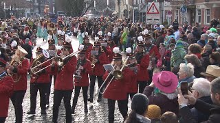 Videoclip vom Rosenmontagszug 2024 in Emsdetten [upl. by Nilhtac433]