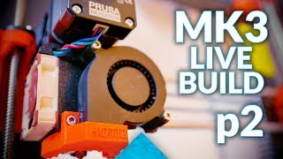 Live Building the Original Prusa i3 MK3 22 [upl. by Attayek]