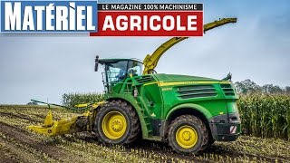 Presentation de lensileuse John Deere série 8000  forage harvester by Matériel Agricole [upl. by Campbell]