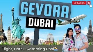 Day 1  Dubai🇦🇪  GEVORA World’s Tallest Hotel [upl. by Auhsot]