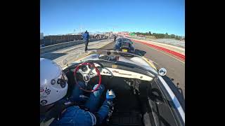 Chris Mayring Driving a 1956 Porsche Speedster  Rolex Reunion 2024 Practice  Scott’s Independent [upl. by Dunn]