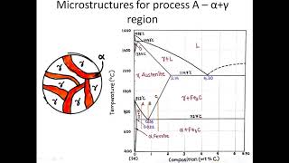 Lecture 18 Iron Iron carbide diagram [upl. by Idisahc880]