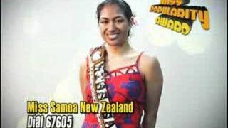 Miss Samoa Contest 2006 [upl. by Hanschen353]