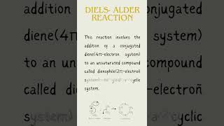 Diels alder reactionCycloadditionpericyclic reactionButadienepharmacy foryou ytviral [upl. by Verada910]