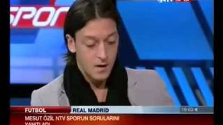 Mesut Özil Turkish Interview dec 2011 [upl. by Ettennaej]