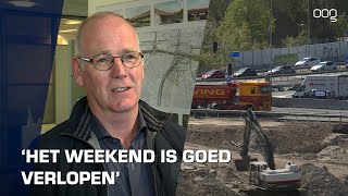 Operatie Julianaplein succesvol afgesloten tijdelijke Tkruising open voor verkeer [upl. by Lleder633]