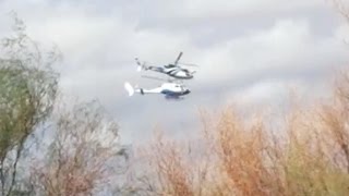 Así fue el choque de helicópteros en Argentina [upl. by Ahidam]