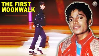 The First Time Michael Jackson Moonwalked On Stage [upl. by Elmo]