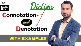 Diction  Connotation and denotation  Denotation and connotation  connotative and demonstrative [upl. by Sherborne]