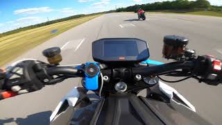 KTM Super Duke R Track Day NCBIKE  RAW [upl. by Claudina]