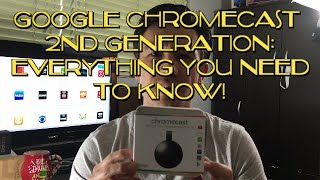 Google ChromeCast 2nd Generation Explained  Reviewed  How to  Android iPhones Computers etc [upl. by Yelsnit574]