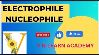 electrophile nucleophile examples of electrophile ampNucleophile polar amp nonpolar solvents [upl. by Marou915]