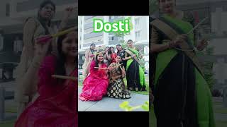 Dost💕 friends friendship multilingual friends ytshort dandiyaraas [upl. by Kcod539]