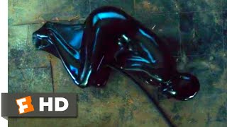 The Girl in the Spiders Web 2018  Black Latex Torture Scene 810  Movieclips [upl. by Amara]