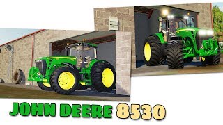 FS19  John Deere 8530  review [upl. by Kendall]