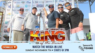 Live Broadcast  Old Salt King of the Beach  Fall 2021 Kingfish Tournament [upl. by Krilov]