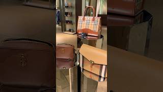 BURBERRY Women Handbags shop with me CaliVlogDaily [upl. by Llegna]