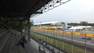 The view from Grandstand 24 Vedano at Monza 2014 Italian Formula 1 Grand Prix [upl. by Pasia]