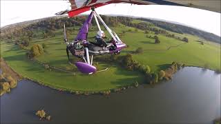 Microlight Flight over Dorset Sunday 27th October 2024 [upl. by Alica986]