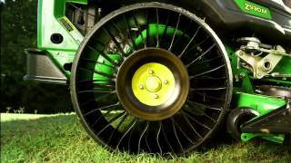 The MICHELIN® X® TWEEL® Turf Airless Radial Tire  John Deere ZTrak™ 900 Series Mowers [upl. by Sire]