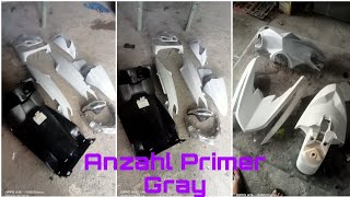 Primer Time Using Anzahl Urathane Paint [upl. by Neyr]