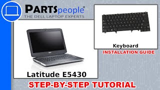 Dell Latitude E5430 P27G001 Keyboard HowTo Video Tutorial [upl. by Aennyl236]