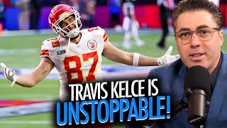 My Boy Travis Kelce is UNSTOPPABLE  About Last Night Clips [upl. by Ymassej]