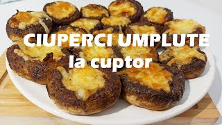 Ciuperci umplute  la cuptor [upl. by Nirehtak826]