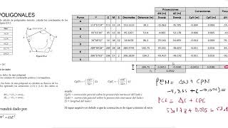 POLIGONALES CERRADAS PARTE 3 TOPOGRAFÍA [upl. by Arbe]