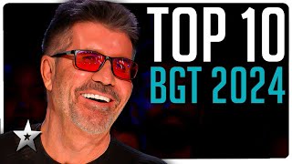 Britains Got Talent 2024 Top 10 BEST Auditions [upl. by Ruy248]