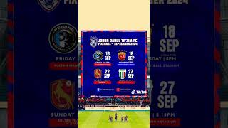 Jadual bola sepak jdt [upl. by Janyte282]