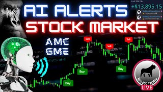 Stock Market Live  AI Trading Alerts and Scanners [upl. by Arah491]