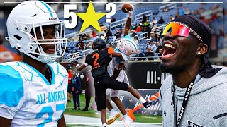 We MIGHT Have Found A Future 5 Star UNDER ARMOUR 8TH GRADE ALLAMERICA GAME [upl. by Wettam]