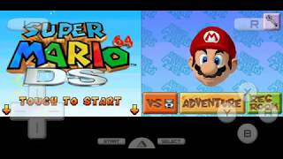 Super Mario 64 DS  Android Nintendo DS Emulator  DraStic [upl. by Graf]