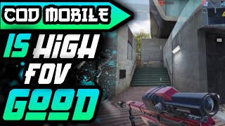 IS a HIGHER FOV worth it  COD MOBILE [upl. by Skippy]