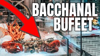 Bacchanal buffet del Ceasars Palace Las Vegas vale la pena buffet Las Vegas 100 [upl. by Inot312]