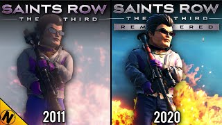 Saints Row The Third  Remastered vs Original  Direct Comparison [upl. by Deehahs847]