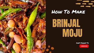 How To Make Brinjal Moju බටු මෝජු හදමු 🍆🍆😋 [upl. by Dever165]