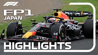 FP1 Highlights  2023 Japanese Grand Prix [upl. by Gizela]